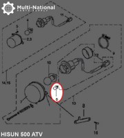 Light Bulb - 12V 10W, Single Contact - BLB7008 - PBC3060F1