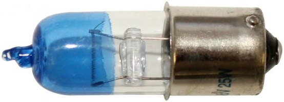 Light Bulb - 56V 25W, Single Contact, Blue - BLB7615BU - PBC1899F1