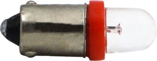 Light Bulb - LED, 12V, 3W, Single Contact, Red - BLB5110RD - PBC3071F1