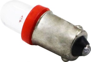 Light Bulb - LED, 12V, 3W, Single Contact, Red - BLB5110RD - PBC3071F1