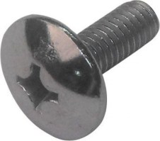 Mushroom Head Bolt, Phillips, 6-16 (4pcs) - HWB7016-6 - PBC2868F1