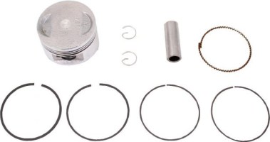Piston and Ring Set - 150cc, 57.4mm, 15mm, GY6 (9pcs) - 30A8621 - PBC1519F1