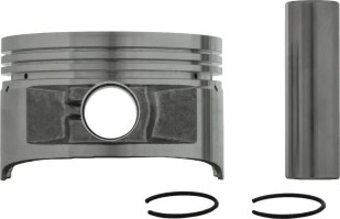Piston and Ring Set - 150cc, GY6, 61mm, 15mm (9pcs) - 30A8655F1