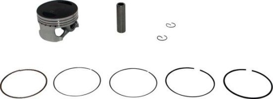 Piston and Ring Set - 155cc to 160cc, 60mm, 13mm (9pcs) - 30A8165 - PBC1524F1