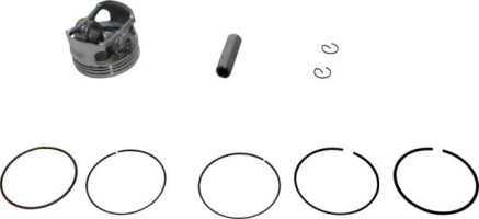 Piston and Ring Set - 155cc to 160cc, 60mm, 13mm (9pcs) - 30A8165 - PBC1524F1