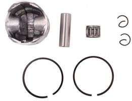 Piston and Ring Set - 47cc, 49cc, 44mm, 12 mm, 1 window (7 pcs) - 30P8431 - PBC1785F1