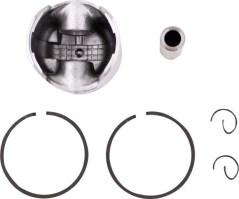 Piston and Ring Set - 49cc, 44mm, 12mm (6pcs) - 30P8430 - PBC1570F1