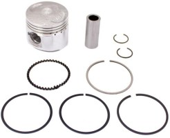 Piston and Ring Set - 50cc, 39mm, 13mm, GY6 (9pcs) - 30A8611 - PBC1611F1