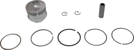 Piston and Ring Set - 50cc to 110cc, GY6, 50mm, 13mm (9pcs) - 30A8650 - PBC1694F1