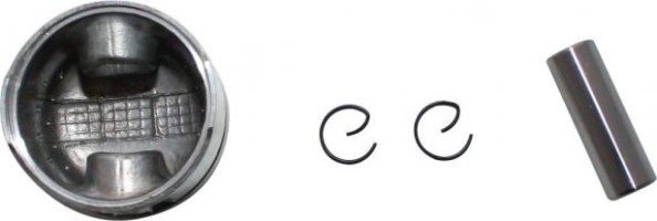 Piston and Ring Set - 50cc to 110cc, GY6, 50mm, 13mm (9pcs) - 30A8650 - PBC1694F1