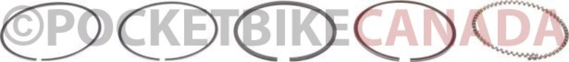 Piston and Ring Set - 70cc, 90cc, 47mm, 13mm (9pcs) - 30A8131 - PBC1674F1