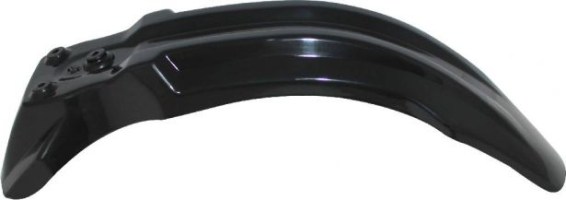 Plastic Fender - Front, 50cc to 150cc, Dirt Bike, Black (1 pc) - 70D7111BK - PBC518F1