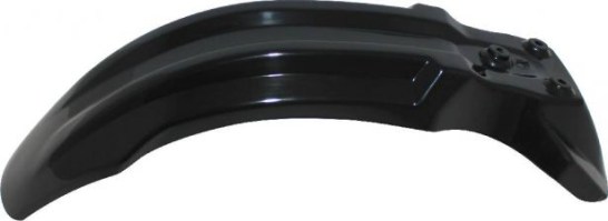 Plastic Fender - Front, 50cc to 150cc, Dirt Bike, Black (1 pc) - 70D7111BK - PBC518F1