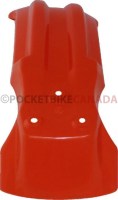 Plastic Fender - Front, 50cc to 150cc, Dirt Bike, Orange (1 pc) - 70D7111OG - PBC479F1