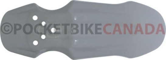 Plastic Fender - Front, 50cc to 150cc, Dirt Bike, White (1 pc) - 70D7121WT - PBC599F1