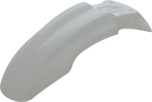 Plastic Fender - Front, 50cc to 150cc, Dirt Bike, White (1 pc) - 70D7121WT - PBC599F1