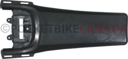 Plastic Fender - Rear, 50cc to 150cc, Dirt Bike, Black (1 pc) - 70D7112BK - PBC661F1