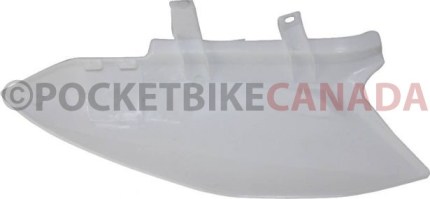 Plastic Set - 50cc, Dirt Bike, White, Yamaha, TTR50 Profile (7pcs) - 70D7130WT - PBC560F1