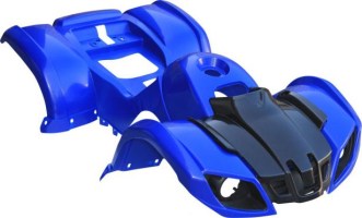 Plastic Set - 50cc to 125cc ATV, Blue, Utility Style - 70A7120BU - PBC467F1
