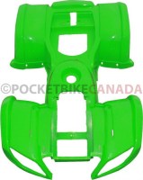 Plastic Set - 50cc to 125cc ATV, Green, Utility Style - 70A7120GN - PBC495F1