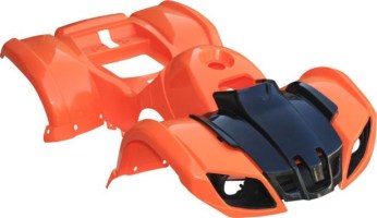 Plastic Set - 50cc to 125cc ATV, Orange, Utility Style - 70A7120OGF1