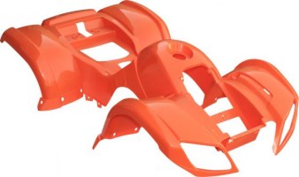 Plastic Set - 50cc to 125cc ATV, Orange, Utility Style - 70A7120OGF1
