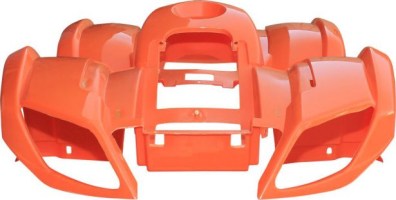 Plastic Set - 50cc to 125cc ATV, Orange, Utility Style - 70A7120OGF1