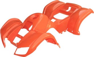 Plastic Set - 50cc to 125cc ATV, Orange, Utility Style - 70A7120OGF1