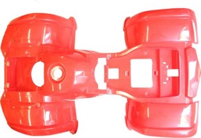Plastic Set - 50cc to 125cc ATV, Red, Utility Style - 70A7120RD - PBC585F1