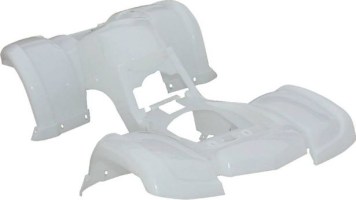 Plastic Set - 50cc to 125cc ATV, White, Utility Style - 70A7120WT - PBC508F1