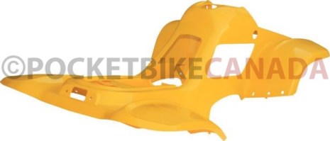 Plastic Set - 50cc to 125cc, ATV, Yellow, Racing Style - 70A7130YW - PBC577F1