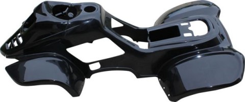 Plastic Set - 50cc to 125cc ATV, Black, Racing Style - 70A7130BK - PBC576F1