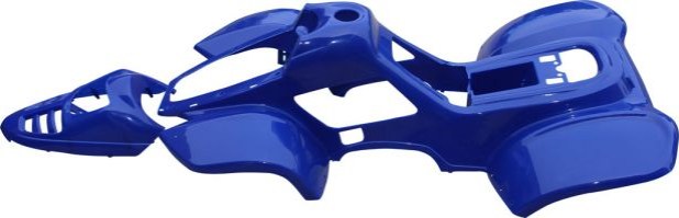 Plastic Set - 50cc to 125cc ATV, Blue, Racing Style - 70A7130BU - PBC562F1