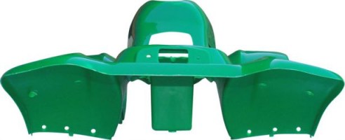 Plastic Set - 50cc to 125cc, ATV, Green, Racing Style - 70A7130GN - PBC589F1