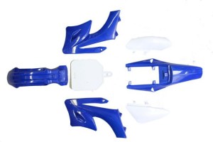 Plastic Set - 50cc to 150cc, Dirt Bike, Blue (7pcs) - 70D7110BU - PBC559F1