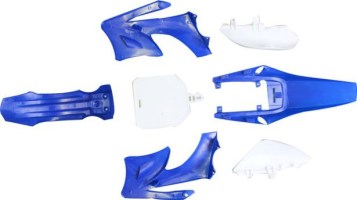 Plastic Set - 50cc to 150cc, Dirt Bike, Blue (7pcs) - 70D7110BU - PBC559F1