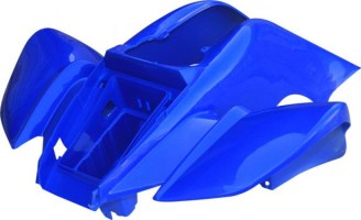 Plastic Set - 50cc to 250cc ATV, Blue, Racing Style - 70A7140BU - PBC645F1