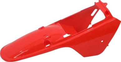 Plastic Set - 80cc, Dirt Bike, Red, Yamaha, PW80 Profile, 2pc - 70D7135RD - PBC474F1