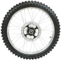 Rim and Tire Set - INCLUDES BRAKE DISC, Front 21