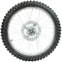 Rim and Tire Set - INCLUDES BRAKE DISC, Front 21