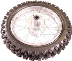 Rim and Tire Set - Rear 12