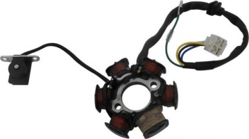 Stator - Magneto Coil, 50cc to 125cc, 5 Wire - 30A9010 - PBC2313F1