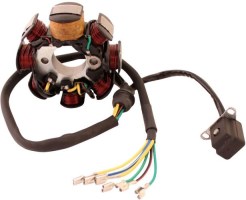 Stator - Magneto Coil, CB8, 6 Wire - 30A9345 - PBC2090F1