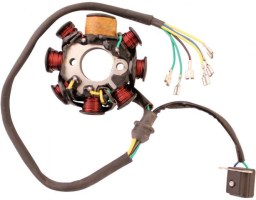 Stator - Magneto Coil, CB8, 6 Wire - 30A9345 - PBC2090F1