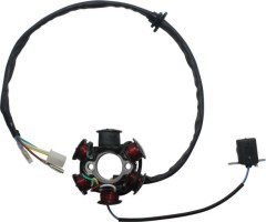 Stator - Magneto Coil, GY6-6, 5 Wire - 30A9312 - PBC2100F1