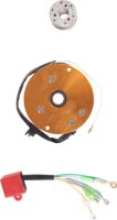 Stator - Magneto Coil, Performance, 50cc to 150cc, GY6 - 30A9055 - PBC2406F1