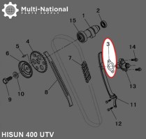 Tensioner_Gasket_ _Hisun_400 500cc_ATV UTV_2