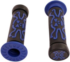 Throttle Grips - Skulls, Blue - 70D1835BU - PBC2722F1