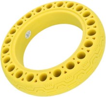 Tire - 10x2.5, 60/70-6.5, Circular Honeycomb, Solid, Green, G30 - PBC40K10F1