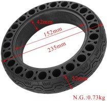 Tire_ _10x2 5_60 70 6 5_Circular_Honeycomb_Solid_Red_G30_2